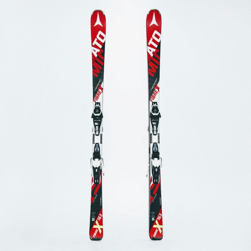 Schiuri Atomic Redster FibreX Negru/Rosu